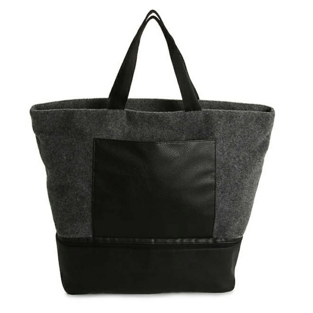 DSW Felt Tote New 22w 18h 7.5d